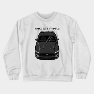 Mustang GT 2018 to 2019 - Black Crewneck Sweatshirt
